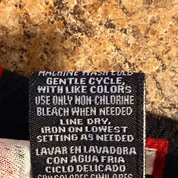 Karin Steven’s Women’s Dress Size 6 Red And White Geometric Pattern Sleeveless - Picture 7 of 16